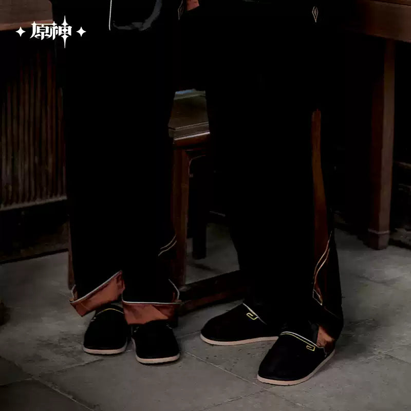 Genshin Impact Zhongli Themed Home Slippers Preorder