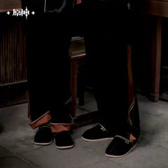Genshin Impact Zhongli Themed Home Slippers Preorder