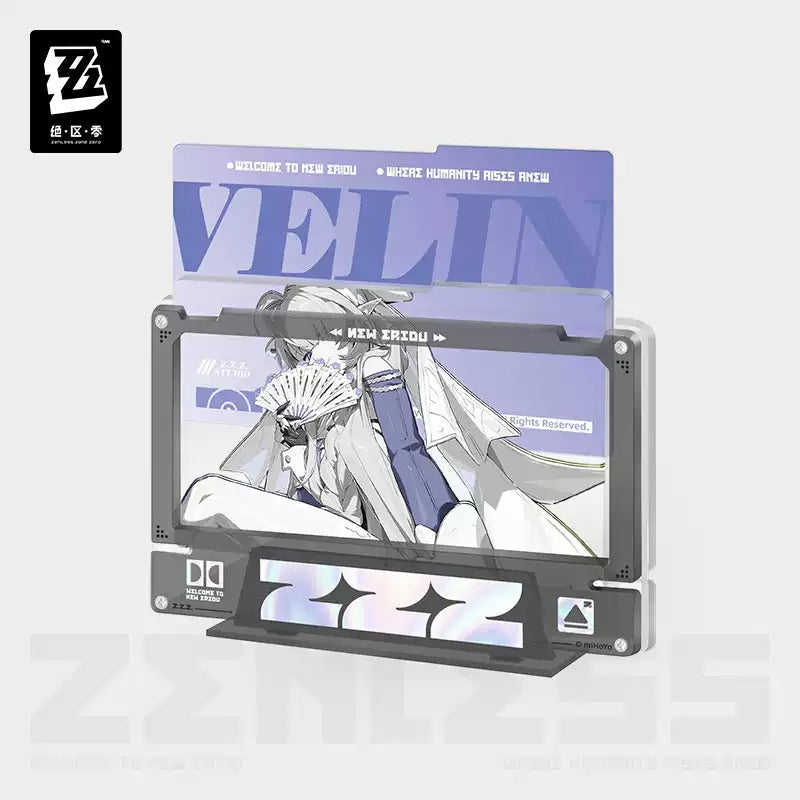 Zenless Zone Zero External Strategy Department Cinema Themed Fixed Frame Acrylic Insert Preorder