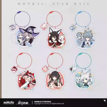 Load image into Gallery viewer, Honkai: Star Rail Tiny Cat Themed Acrylic Character Keychain Preorder
