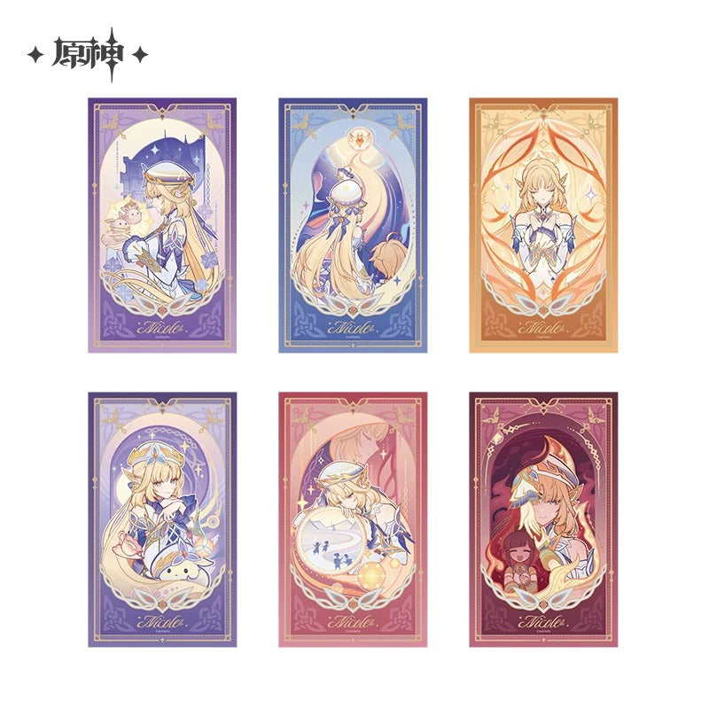Genshin Impact Hexenzirkel Themed Refractive Card Set Preorder
