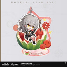 Load image into Gallery viewer, Honkai: Star Rail Fruity Summer Themed Acrylic Pendant Preorder
