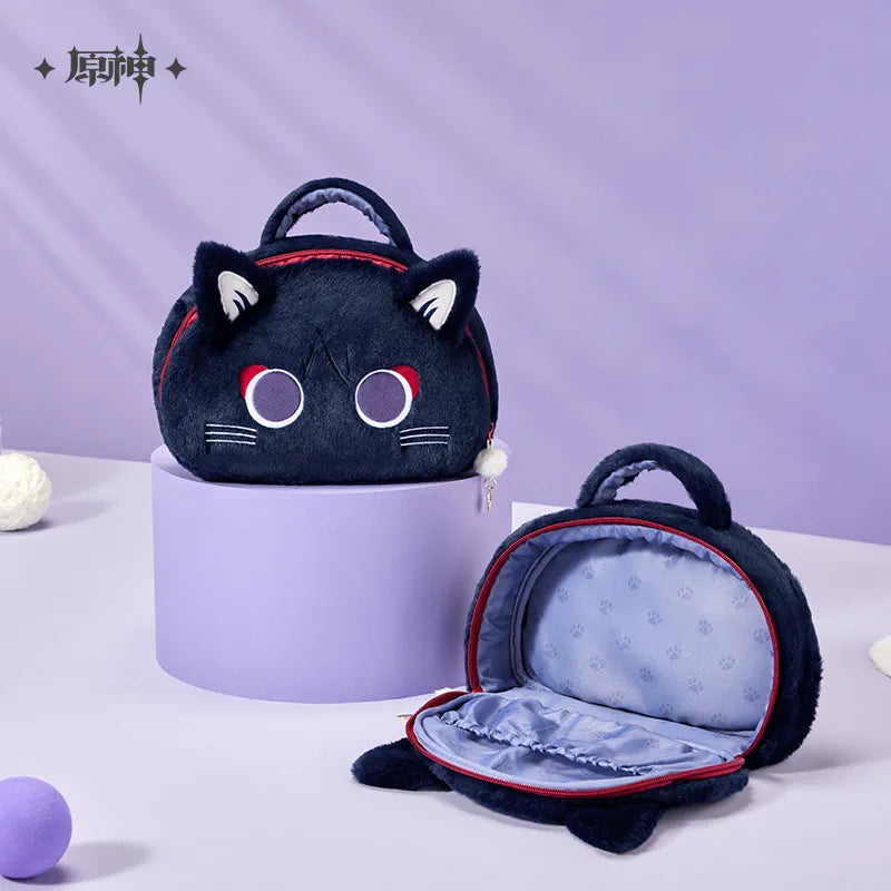 Genshin Impact Wanderer Themed Cat Plush Bag Preorder