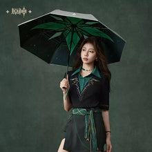 Load image into Gallery viewer, Genshin Impact Alhaitham Themed Folding Umbrella Preorder

