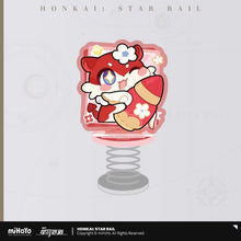Load image into Gallery viewer, Honkai: Star Rail Pom Pom Exhibition Hall Themed Chimera Acrylic Spring Toy Preorder
