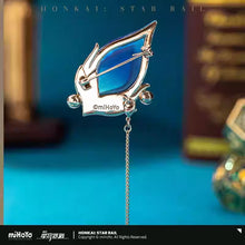Load image into Gallery viewer, Honkai: Star Rail Aventurine Themed Brooch Preorder
