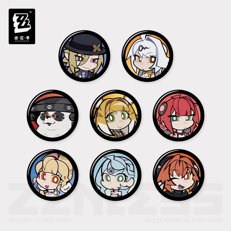 Zenless Zone Zero Perfect Fit Themed Agent Avatar Badge Blind Box Vol. 5 Preorder