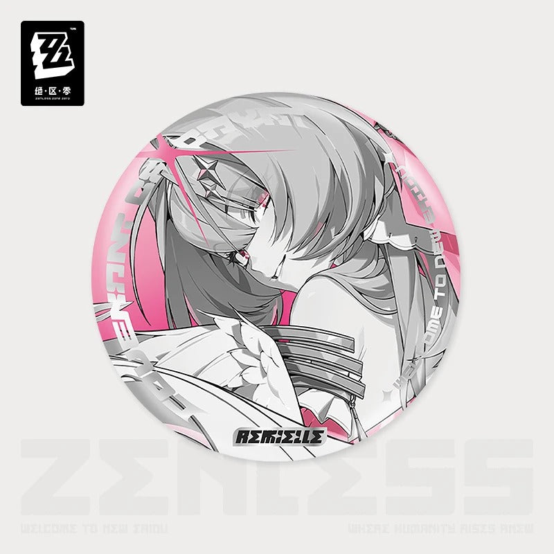 Zenless Zone Zero Covenant of Dayat Cinema Themed Reflective Character Badge Preorder