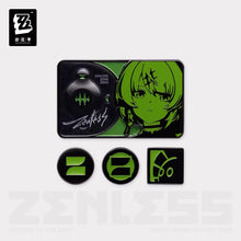 Load image into Gallery viewer, Zenless Zone Zero Sparkling Wonderland FES 2026 Themed Metal Badge Set Preorder
