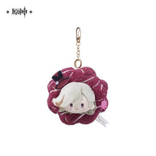 Load image into Gallery viewer, Genshin Impact Spring Blossom Tales Themed Floral Wreath Plush Keychain Preorder
