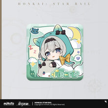 Load image into Gallery viewer, Honkai: Star Rail Girls Dormitory Themed Chibi Character Badge Preorder
