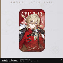 Load image into Gallery viewer, Honkai: Star Rail Train Travel Journal Themed Badge Preorder
