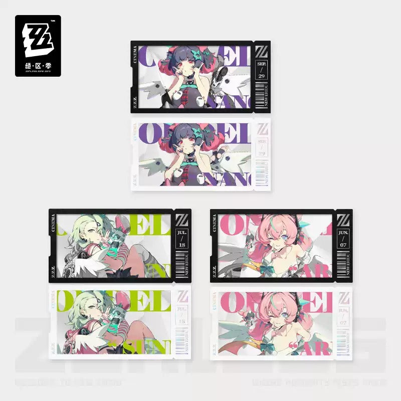 Zenless Zone Zero Angels of Delusion Cinema Themed Collector Character Card Set Preorder