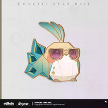 Load image into Gallery viewer, Honkai: Star Rail  Owlbert’s Reception Room Metal Badge Preorder
