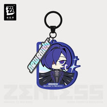 Load image into Gallery viewer, Zenless Zone Zero New Eridu Themed Krampus Compliance Authority Chibi Character Keychain Preorder
