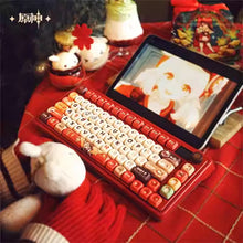 Load image into Gallery viewer, Genshin Impact Klee Fleeing Sunlight in the Night Mechandise Keyboard Preorder
