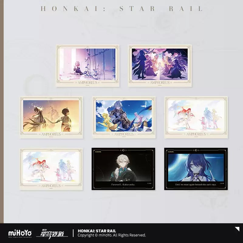Honkai: Star Rail  Memories Of Travelling With You Themed Raster Collection Cards Preorder
