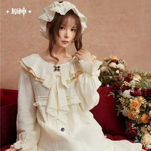 Load image into Gallery viewer, Genshin Impact Midnight Tea Party Themed Sandrone Nightgown Set Preorder
