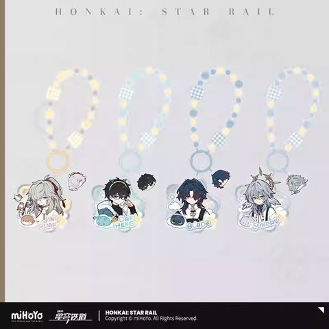Honkai: Star Rail Boys Dormitory Themed Acrylic Character Pendant Preorder