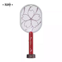Load image into Gallery viewer, Genshin Impact Thunderous Wabi-sabi Yae Miko Themed Electric Mosquito Swatter Preorder
