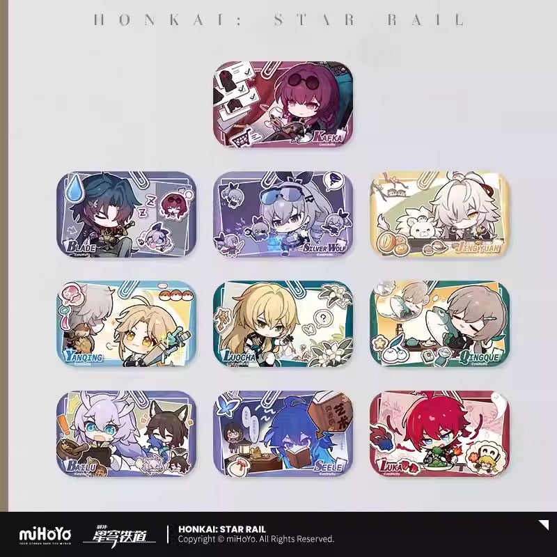 Honkai: Star Rail Pom-Poms Photobook Themed Badge Preorder