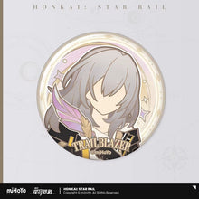 Load image into Gallery viewer, Honkai: Star Rail Trailblazer's Handwriting Themed Badge Preorder

