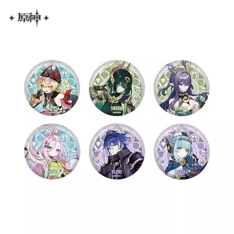 Genshin Impact Nod-Krai Character Badge Preorder