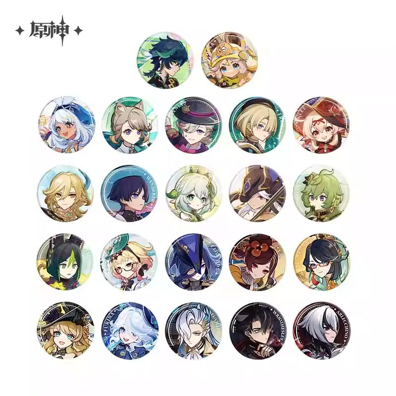 Genshin Impact Version Preview Character Badge Preorder