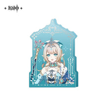 Load image into Gallery viewer, Genshin Impact Sudden Snow Themed Thick Acrylic Ornament Preorder
