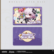 Load image into Gallery viewer, Honkai: Star Rail Autumn Festival Themed Chibi Laser Ticket Preorder

