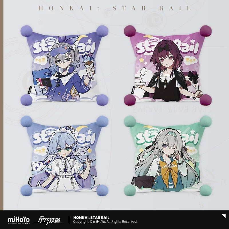 Honkai: Star Rail Girls Dormitory Themed Character Plush Pillow Preorder