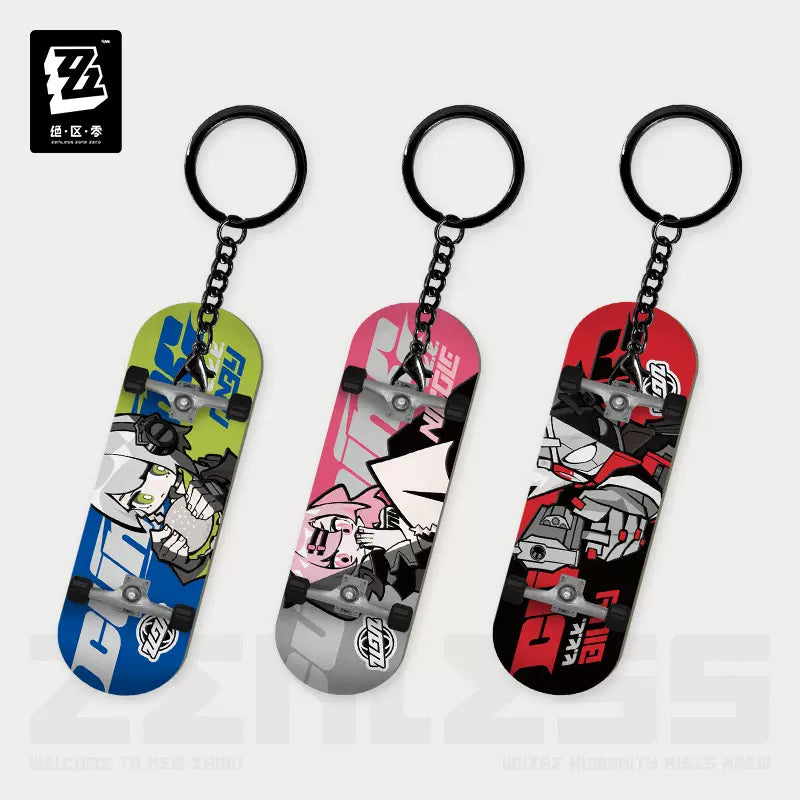 Zenless Zone Zero Cunning Hares Character Fingerboard Keychain Preorder
