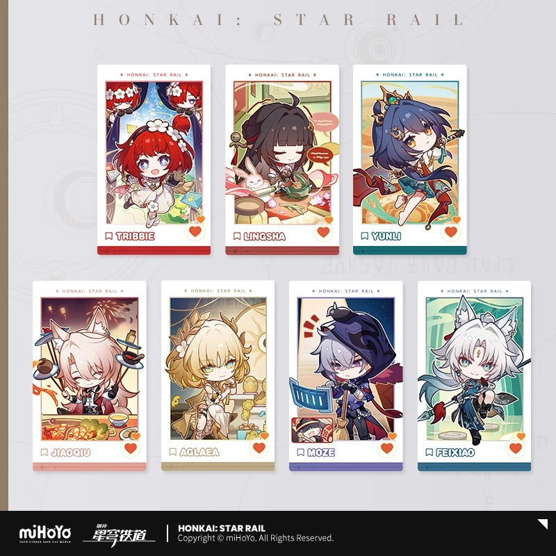 Honkai: Star Rail Chinese New Year Paper Card Set Preorder