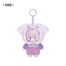 Load image into Gallery viewer, Genshin Impact Winter Nesting Themed Plush Character Keychain Preorder
