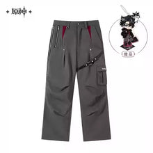 Load image into Gallery viewer, Genshin Impact Wriothesley Themed Casual Pants Preorder

