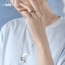 Load image into Gallery viewer, Genshin Impact Columbina Themed Ring and Necklace Set Preorder
