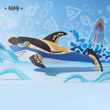 Load image into Gallery viewer, Genshin Impact Mualani’s Sharky Surfboard Plush Preorder
