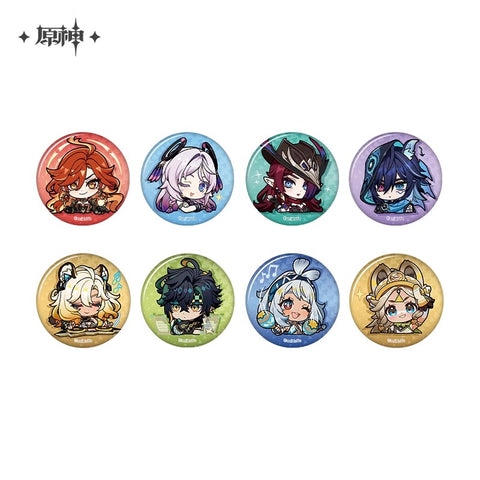Genshin Impact Natlan Emoticon Character Badge Preorder