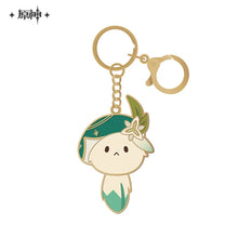 Load image into Gallery viewer, Genshin Impact Tea Party Partner Dodoco Metal Keychain Preorder
