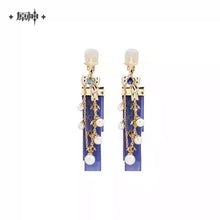 Load image into Gallery viewer, Genshin Impact Furina Themed Earrings Preorder
