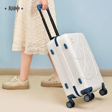 Load image into Gallery viewer, Genshin Impact Paimon&#39;s Travel Suitcase and Luggage Tag Preorder
