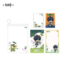 Load image into Gallery viewer, Genshin Impact Twilight Whimsy Themed Stationary Set Preorder
