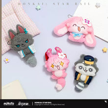Load image into Gallery viewer, Honkai: Star Rail Fluffy Across the Blue Themed Plush Keychain Preorder
