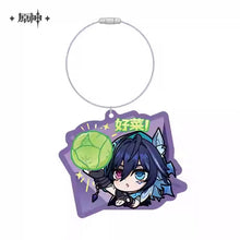 Load image into Gallery viewer, Genshin Impact Natlan Emoticon Character Acrylic Keychain Preorder
