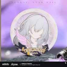 Load image into Gallery viewer, Honkai: Star Rail Trailblazer's Handwriting Themed Badge Preorder
