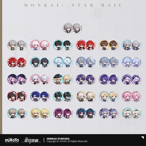 Honkai: Star Rail Owlbert’s Reception Room Character Badge Set Preorder