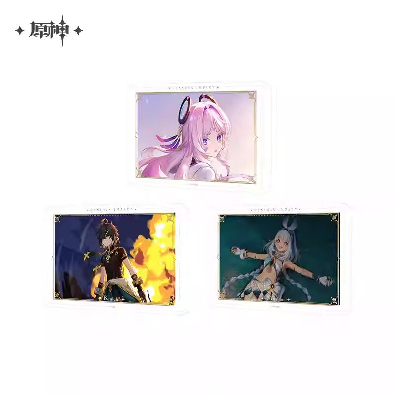 Genshin Impact Character PV Themed Thick Acrylic Decorative Painting Preorder