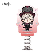 Load image into Gallery viewer, Genshin Impact Fontaine Emoticon Acrylic Character Spring Stand Preorder
