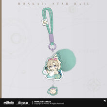 Load image into Gallery viewer, Honkai: Star Rail Boys Dormitory Themed Acrylic Chibi Character Pendant Preorder
