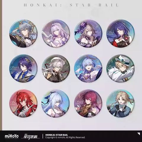 Honkai: Star Rail LIVE Themed Character Badge Preorder